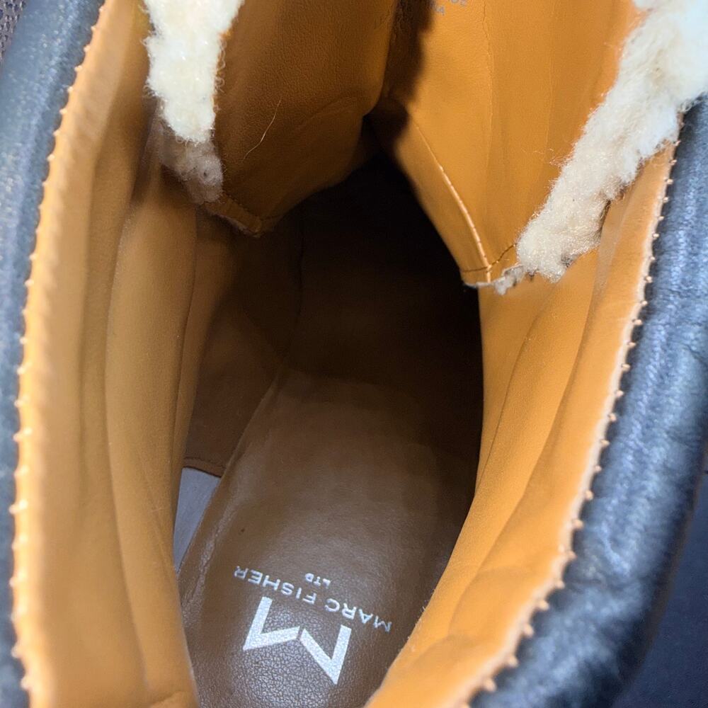 Marc Fisher Ltd MLNAIRY Shearling Lug Sole Hiker Boots Women’s 8M - Picture 14 of 15